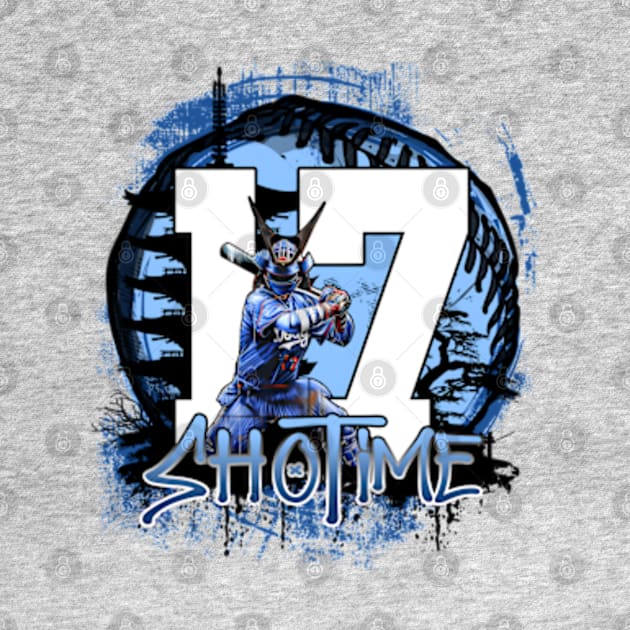 Shohei Ohtani - ShoTime - Los Angeles Dodgers Samurai 02 by hulusinationz